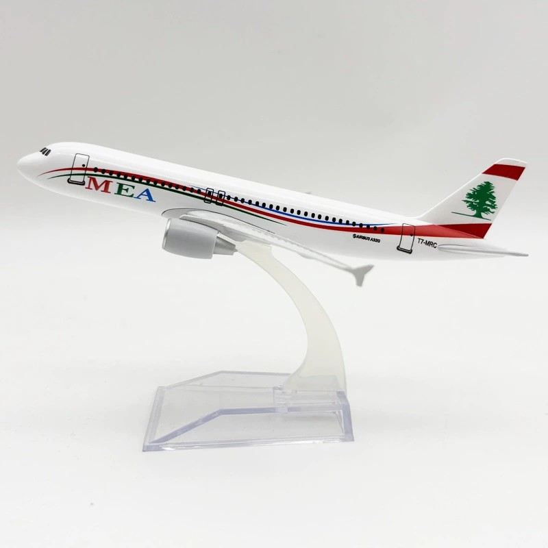 Kids Education Things - 기념품 장난감 비행기 16CM A320 MEA