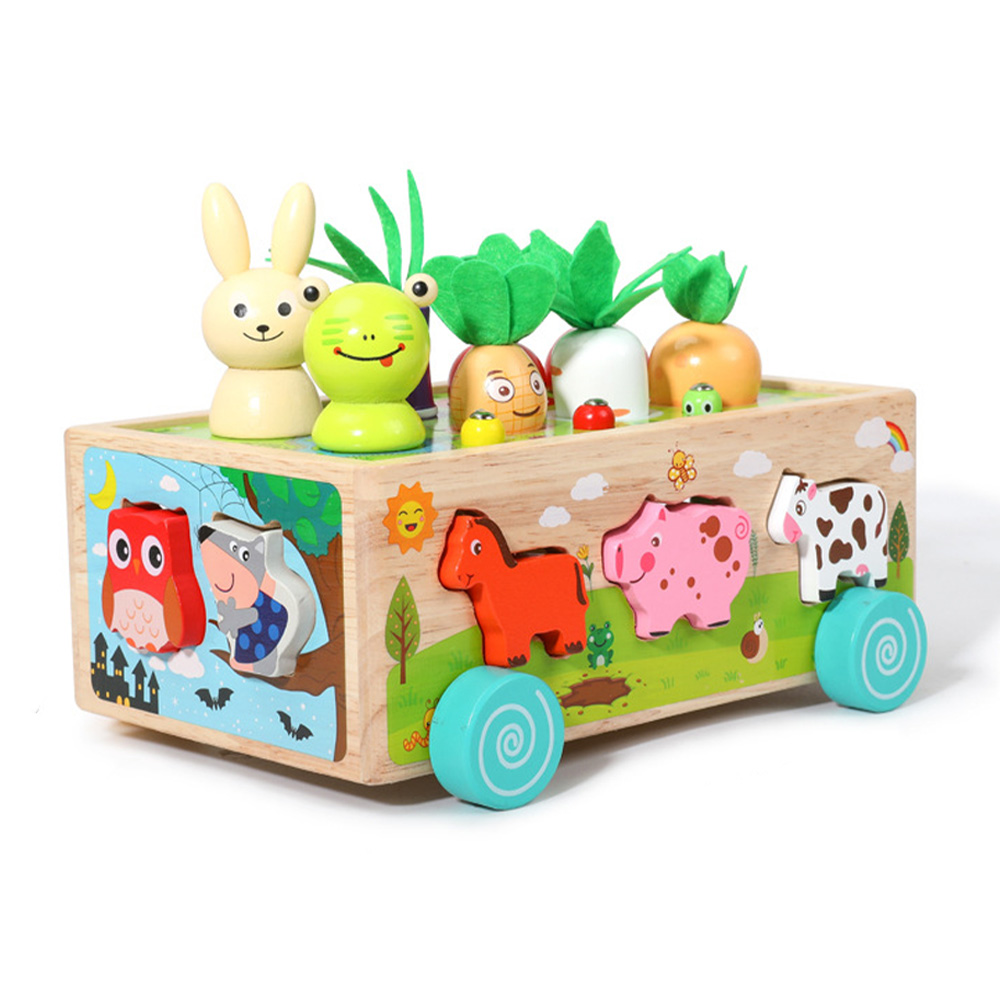 Kids Nature Education - 어린이 나무 모양 구색 매칭 장난감,