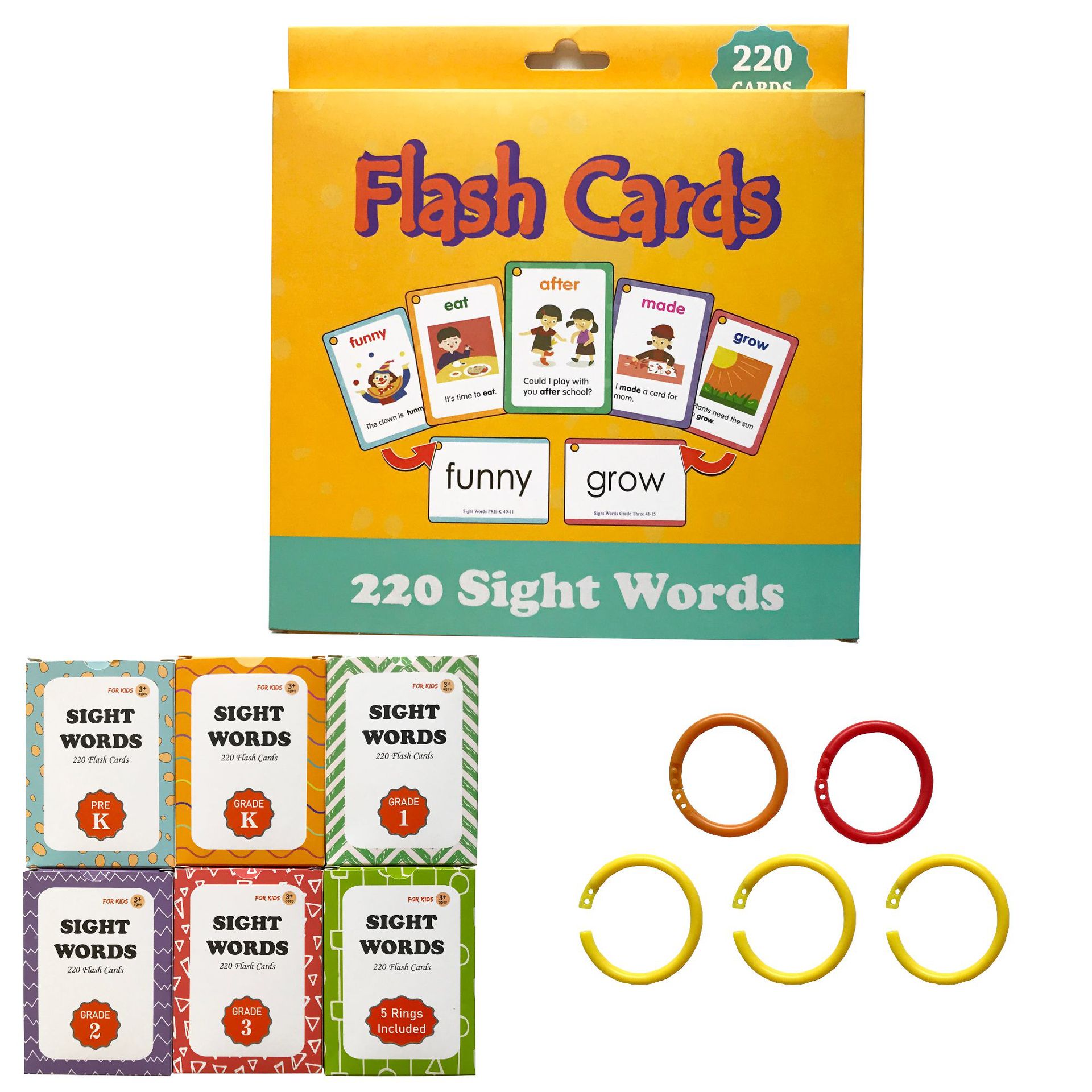 Sight Word Game - 어린이 어휘 계발을 위한 220개의 영어