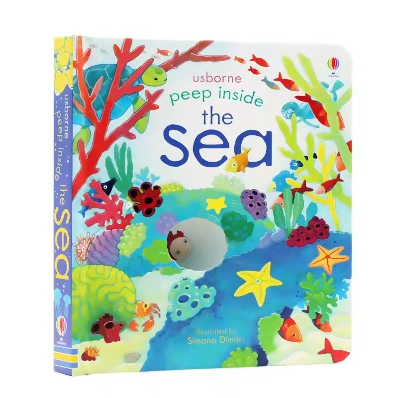 Kids Nature Education - Usborne Peep Inside The Sea 어린이를