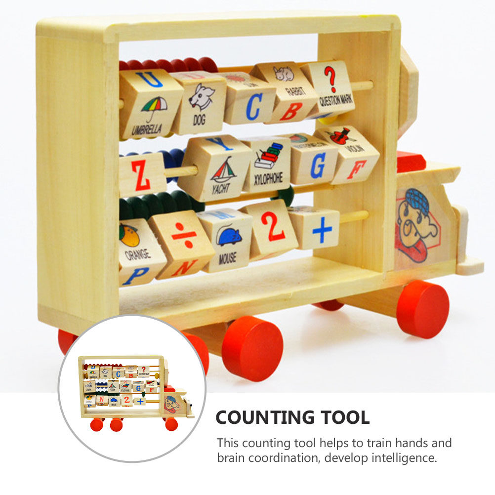 나무 소재의 다채로운 구슬로 만든 주판 받침대, 어린이 - Abacus Counting Bead 리뷰 및 가격