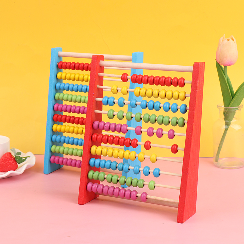 새로운 나무 주판 어린이 수학 교육용 학습 장난감 계산 - Abacus Counting Bead 리뷰 및 가격