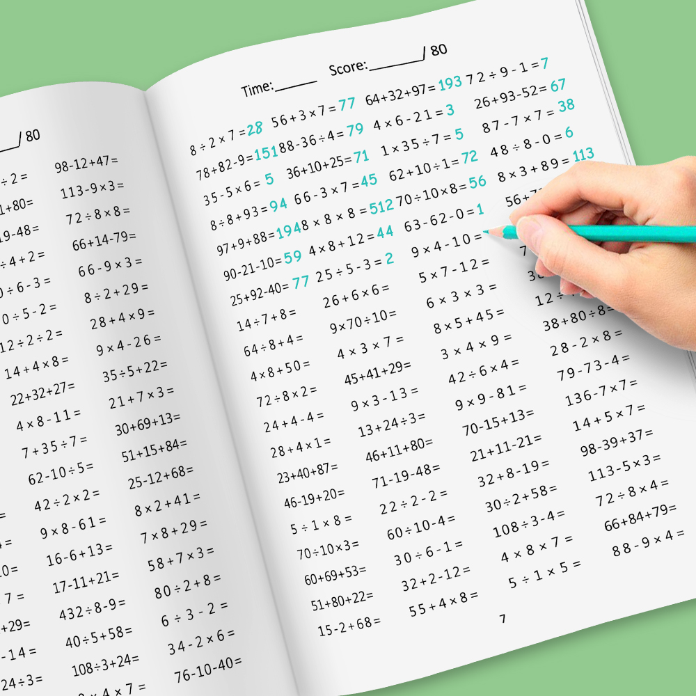 뺄셈, 덧셈, 곱셈 및 나눗셈 혼합 연산 어린이용 수학 - Sight Word Game 리뷰 및 가격