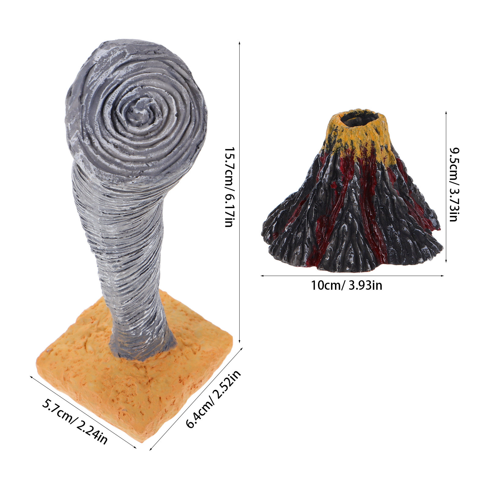 2개 세트, 자연재해 시뮬레이션 과학 키트, 실제와 같 - Science Kit Volcano 리뷰 및 가격