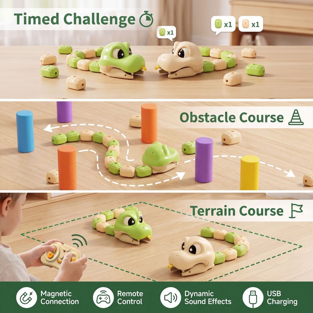 리모컨으로 조종하는 욕심 많은 뱀 자석 부착 장난감 2 - Kids Education Things 리뷰 및 가격