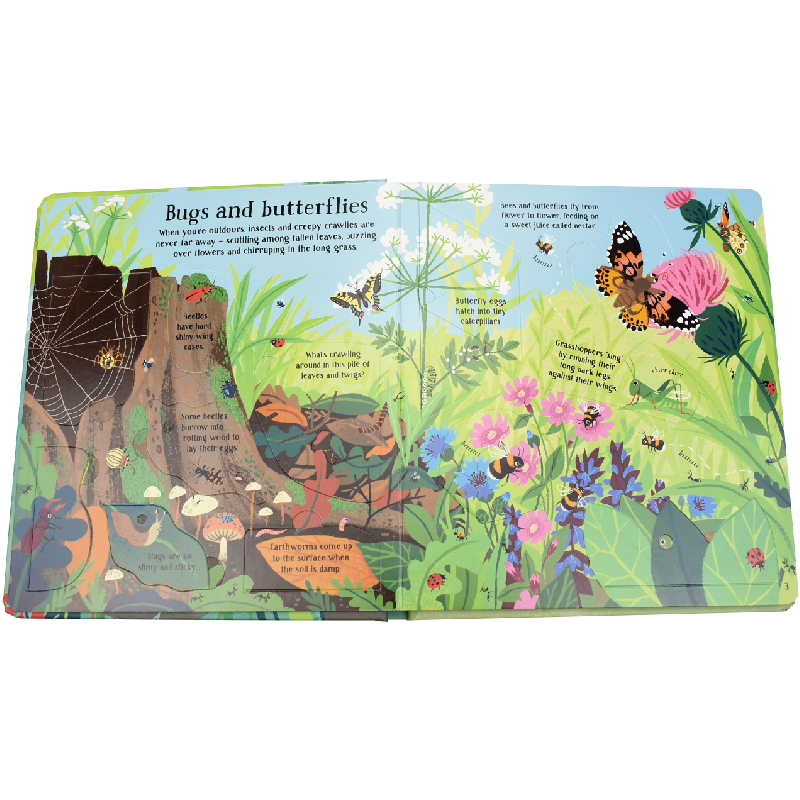몬테소리 3D 어스본 자연 속으로 들어가 보세요 그림책 - Kids Nature Education 리뷰 및 가격
