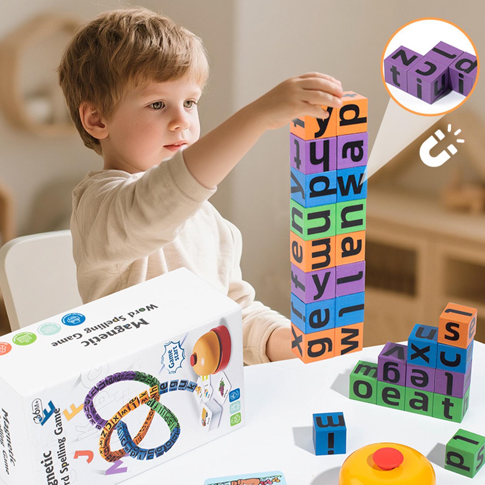 알파벳 자석 단어 맞추기 게임 세트 교육용 STEM 장 - Sight Word Game 리뷰 및 가격