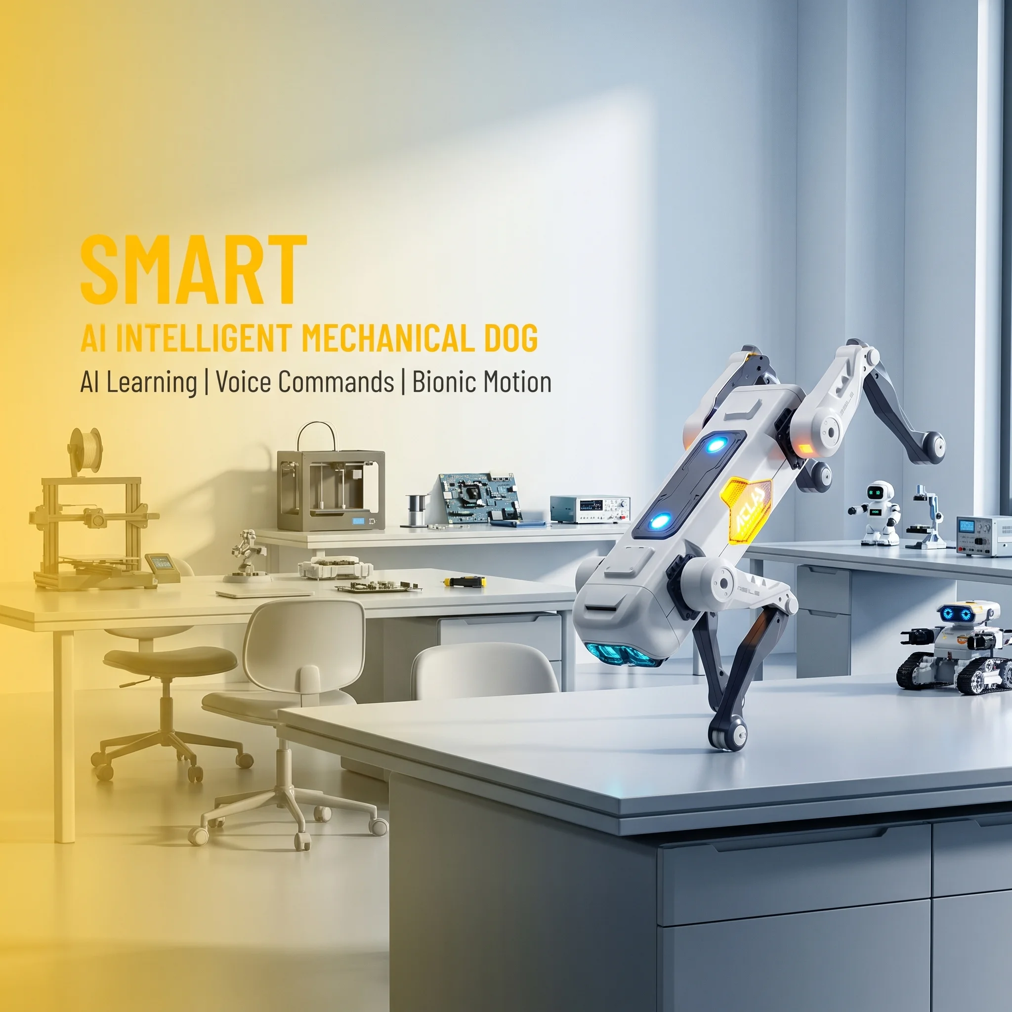 AI 스마트 로봇 강아지, 음성 및 앱 제어, 프로그래 - Kids Education Material 리뷰 및 가격